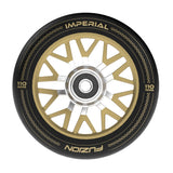 Fuzion Imperial Wheels Scooter Wheels Fuzion BLACK/GOLD 110MM x 24MM 