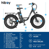 Hiboy EX6 Step-thru Fat Tire Electric Bike Electric Bike Hiboy 