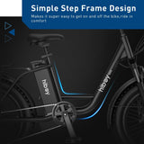 Hiboy EX6 Step-thru Fat Tire Electric Bike Electric Bike Hiboy 