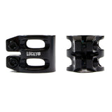 Lucky DUBL Double Clamp Scooter Clamps Lucky BLACK 