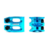Lucky DUBL Double Clamp Scooter Clamps Lucky TEAL 