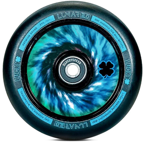 Lucky Lunar Tie-Dye Hollow Core Wheel Scooter Wheels Lucky 120mm 