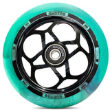 Lucky Quatro Wheels Scooter Wheels Lucky BLACK/TEAL 110MM x 24MM 