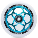 Lucky Quatro Wheels Scooter Wheels Lucky TEAL/WHITE 110MM x 24MM 