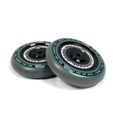 North Scooters Vacant Wheel 110mm - Pair Scooter Wheels North Scooters 110MM GREY-MATTE BLACK 