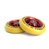 North Scooters Wagon 88a Wheels Set - Pair Scooter Wheels North Scooters 110MM WINE RED-GUM PU 