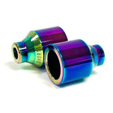 North Shorties Pegs Scooter Pegs North Scooters OIL SLICK 