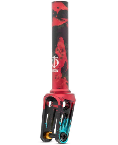 Oath Shadow Fork Scooter Forks Oath Black / Teal / Red 
