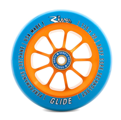 River Glide 115mm x 30mm Wheels - Fireset Scooter Wheels River Wheel Co. 