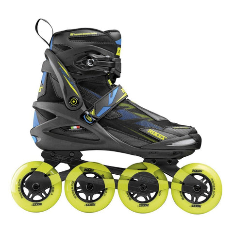 Roces HELIUM TIF Inline Skates - Black Lime Roller Blades Roces 7 Black-Lime 