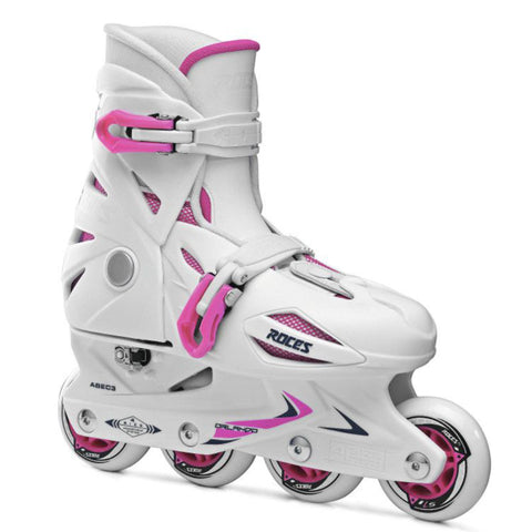 Roces ORLANDO III Inline Skates - White Pink Roller Skates Roces White-Pink 25-29 