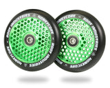 Root Industries Honeycore Wheels Black PU - 110mm Parts Root Industries Black / Green 