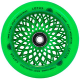 Root Neon Green Lotus Wheels 110mm x 24mm 