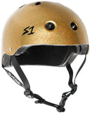 S1 Lifer Gliter Helmet Safety Gear S1 Gold Gloss Glitter XS 