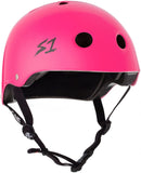 S1 Lifer Glossy Helmet Safety Gear S1 Hot Pink Gloss XS 
