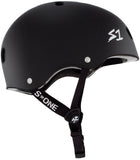 S1 Matte Black With Colored Straps Lifer Helmet Safety Gear S1 