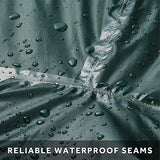 Terra Hiker Waterproof Rain Ponchos, Hiking Rain Jackets, Reusable Rain Coats for Outdoor Activities TurboAnt 