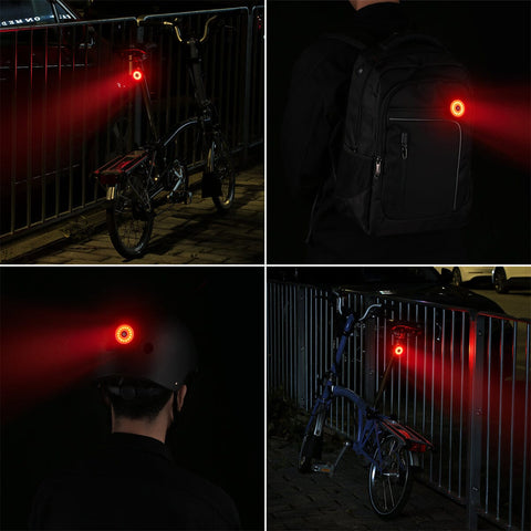 fahrradbeleuchtung ant+ Wearable Red LED Safety Light